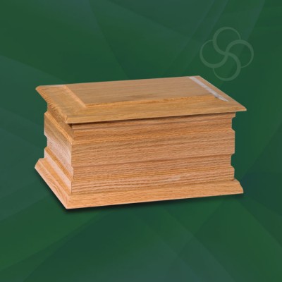 Chelmsford Ashes Casket Light Oak