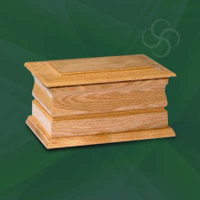 Exeter Ashes Casket Light Oak