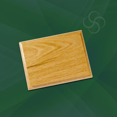 Raised Wood Mount Light Oak
