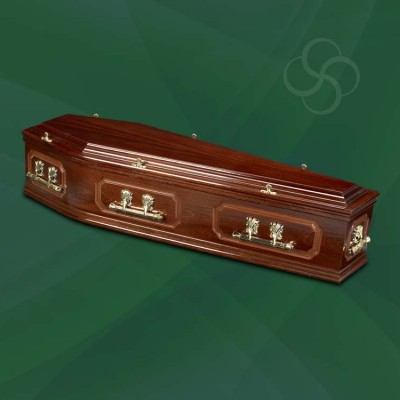 Richmond Coffin Dark Mahogany