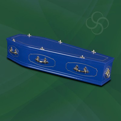 Studio Modern Coffin Blue