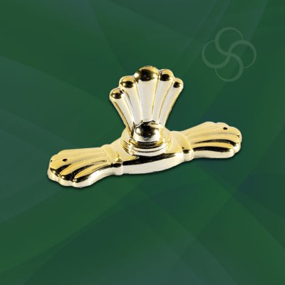Wreath Holders Plume Gold