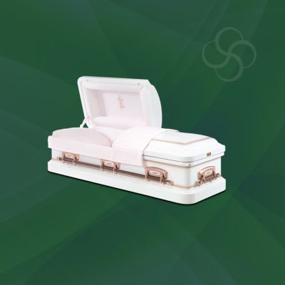 Monroe Stateside metal American casket