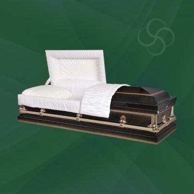 Ebony American Casket
